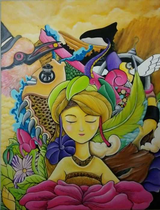 acrylic on canvas