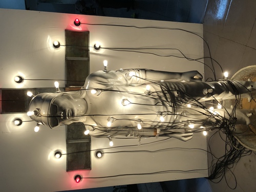 Asmudjo’s installation