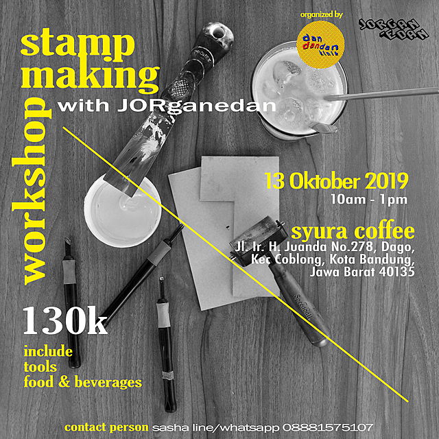 Stamp Making Workshop by JORGANEDAN