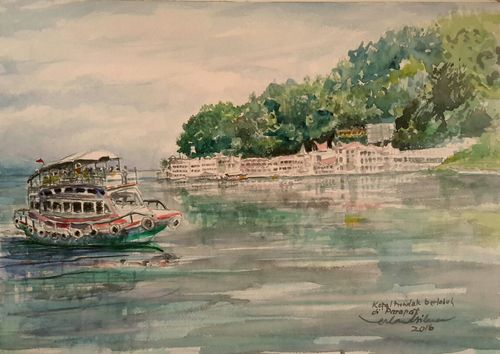 sketch Toba