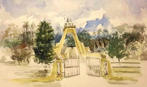 sketch Toba